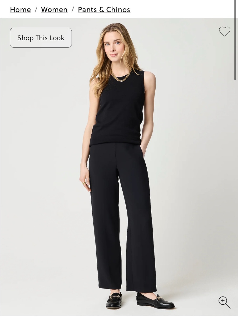 J. Crew Factory Jamie Wide-Leg Pant